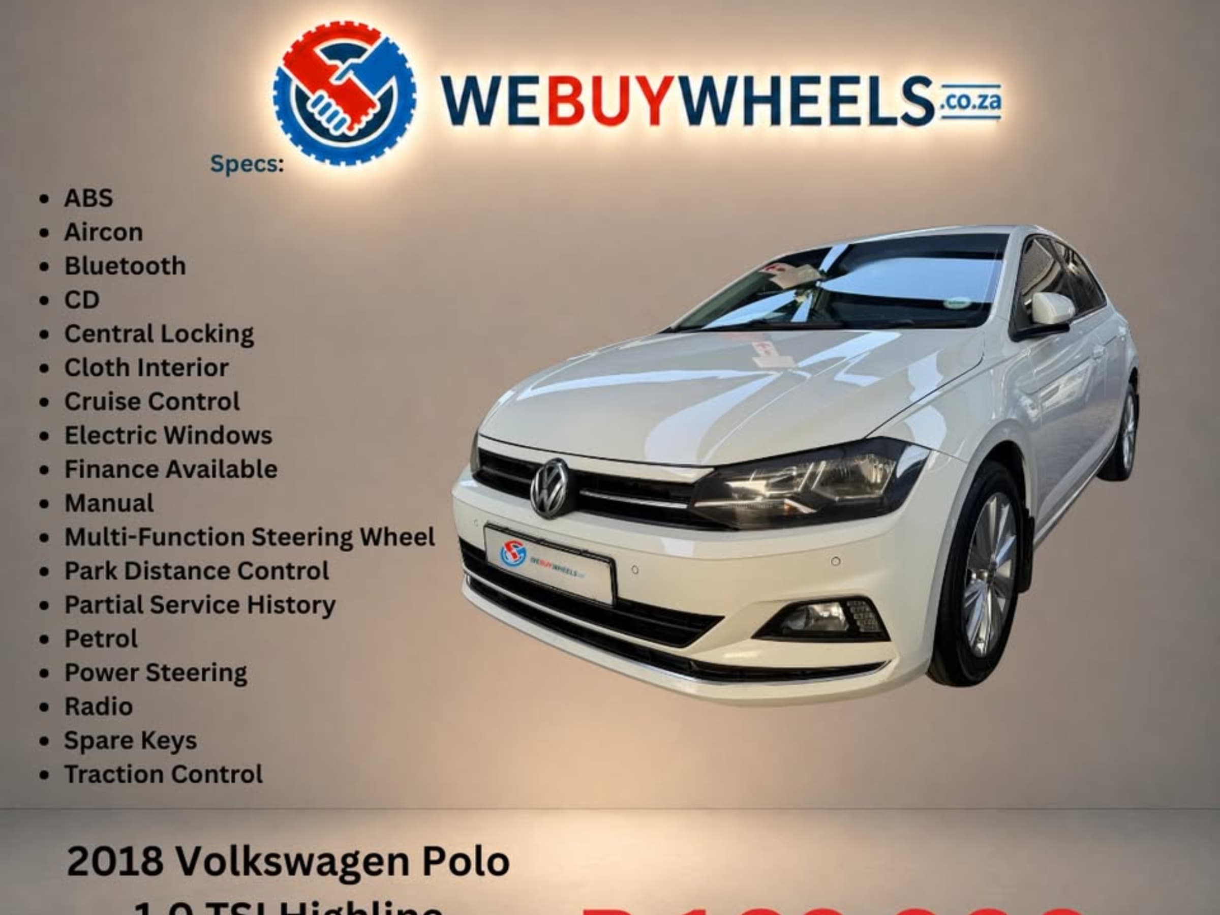 2018 Volkswagen Polo Highline for sale in South Africa